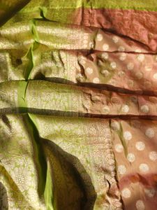 100% Pure Silk Khaddi Georgette Banarasi