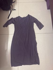 Elegant Purple Embroidered Kurta