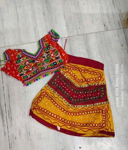 Vibrant Embroidered Lehenga Choli Set