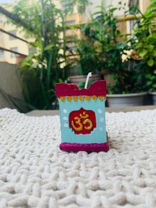 Hand-Painted Decorative Diwali Candles