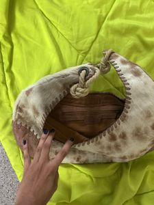 Unique Cowhide leather  Shoulder Bag