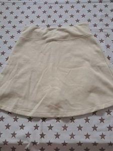 Butter Yellow Tennis Skort with Rhinestones