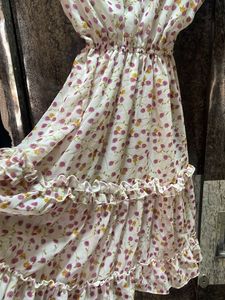 Floral Ruffle Tiered Dress