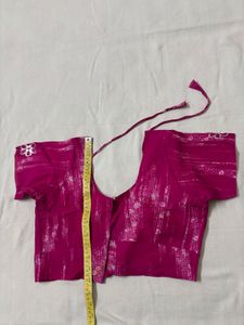 Vibrant Sequin Floral Saree with Blouse