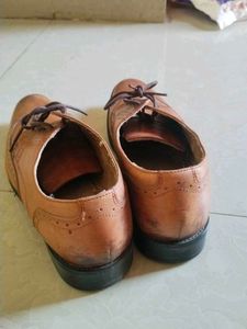 Classic Leather Wingtip Brogues original New pr 39