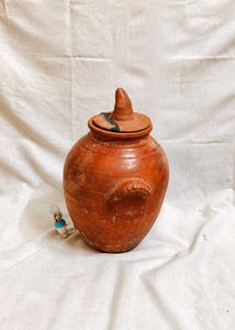 Vintage Clay Water Pot