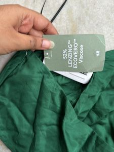 H&amp;M Draped Halterneck Top