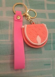 LV inspired mini bag keychain