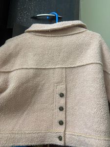 Cozy Teddy Fleece Cropped Jacket