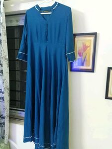 KHUSHAL K Women's Blue 🔵 🔵 Anarkali Set
