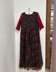 Bohemian Patchwork Print Kurta
