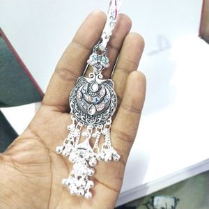 Pure 97Silver Saree Waist key, चटका, कमरबंद, जुड़ा