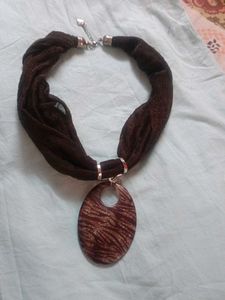 Unique Beaded Necklace with Pendant