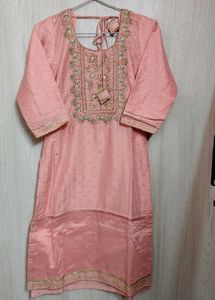 Elegant Peach Patiala Suit Set