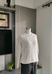 Velvet Crochet Pattern Drop Shoulder Sweater