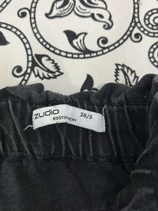 Black Denim Pants