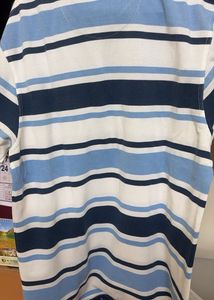Men's Striped Polo Shirt