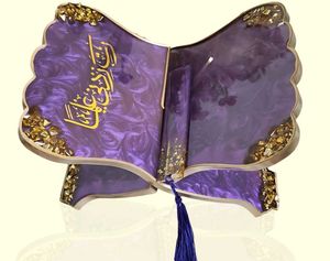Resin Book Stand with Flowers
