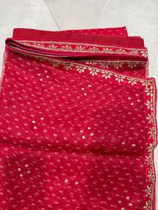 Stunning Red saree