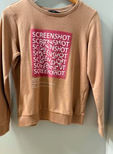 VERO MODA Graphic Print Sweatshirt