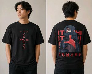 Naruto Itachi Graphic Print T-Shirt