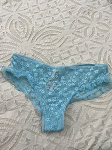 Cute Blue Lace Panties