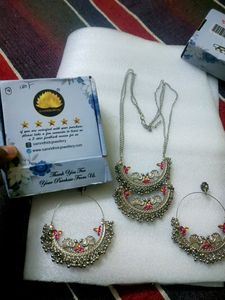 New Oxidised Jwellery set