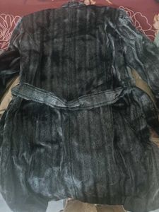 Beautiful Fur Party Wear Coat For Ladies