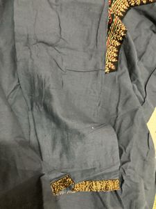 Never wear New Elegant Blue Embroidered Kurti