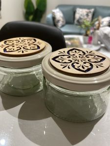 Glass Jars Set