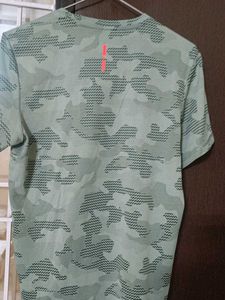 Men's Camo Print T-Shirt for gym and work out