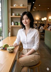 Classic White Button-Down Shirt