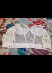 White Lace Corset