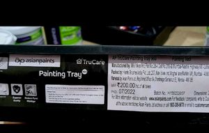 Pack 2 Asian Painting Tray &amp; Rooler