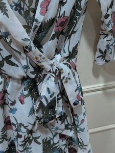 Flowy Floral Wrap Jumpsuit