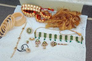 rajputi combo jewelry