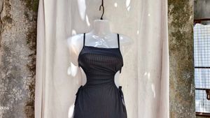 I. Chic Black Cut-Out Midi Dress