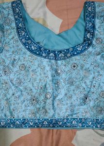 Stunning Teal Ombre Lehenga Choli