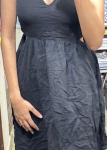 Black Mini Dress customised