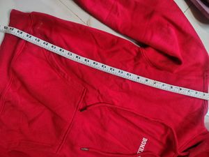 Red oversized Hoodie