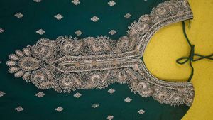 Elegant Green Gharara Suit Set