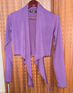 Purple Wrap Top/ Shrug 💜