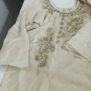 Elegant Embroidered Kurta Set