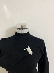 Black Turtleneck Korean style Sweater
