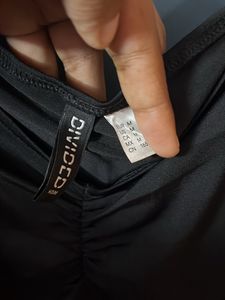 H&amp;M Black Bodycon Dress