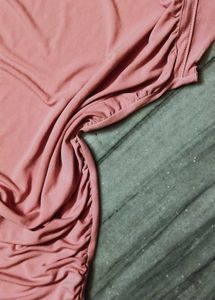 🍃🌸Y2k Chic Ruched Pink Top