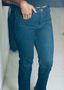 Dark Wash High Waisted Jeans