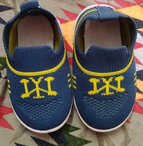 Toddler Blue Slip-On Shoes