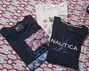 Oversized Graphic Tees Bundle (Pack of 3) - Includ