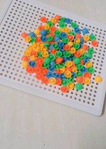 Mosaic Pegboard Toy